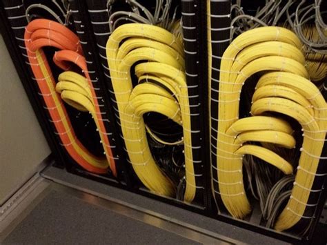 perfectly organized server cables and 10 more clean cable setups it geeks will appreciate
