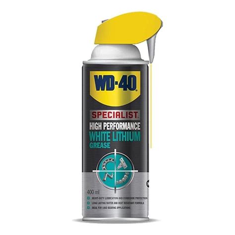 Wd 40 Specialist White Lithium Grease Aerosol Rsis