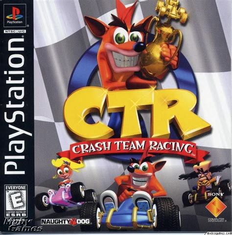 electronic game playstation crash bandicoot crash team racing ctr