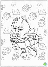 Coloring Flowertots Fifi Library Dinokids Tots Insertion Codes sketch template
