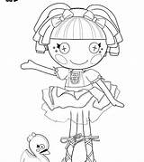 Lalaloopsy Lala Loopsy sketch template