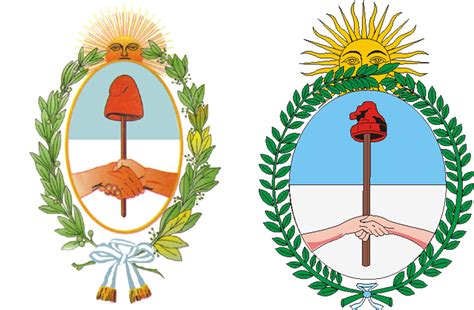 heraldica en la argentina abril