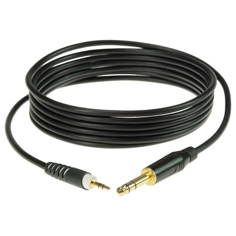 klotz stereo minijack jack cable   gearmusic