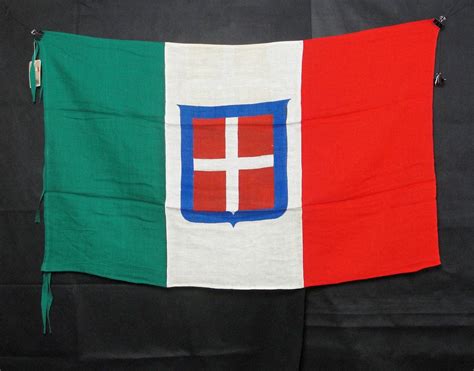 italian ww flag  maker tag unissued original german militaria