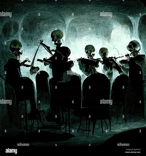 skeleton orchestra  res stock photography  images alamy