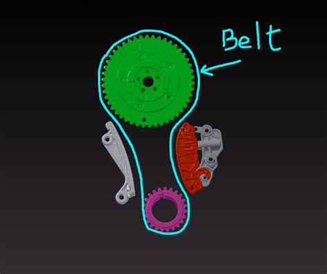 modeling drawing  belt   gear blender stack exchange