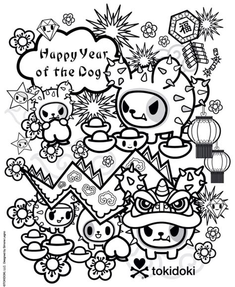 tokidoki yotd colouring page cute coloring pages unicorn coloring