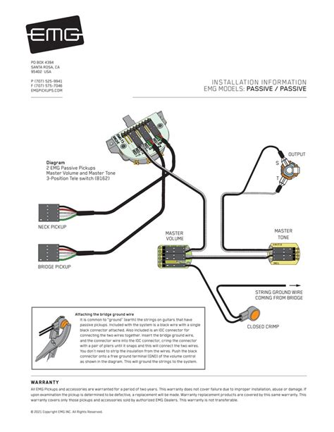 emg pickup circuit diagram