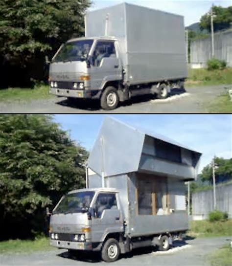 japanese engineers build truck  transforms   story home