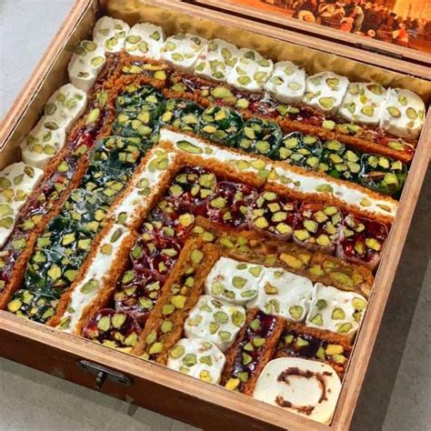 Buy Assorted Turkish Delight Box Wooden 1100g Grand Bazaar Istanbul