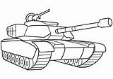 Tanque Militar sketch template