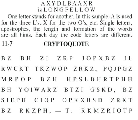 cryptoquip printable masterprintable  printable cryptoquip
