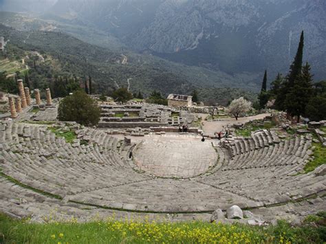 ancient greek theatre delphi theatre