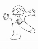 Flat Stanley Coloring Getcolorings Printable Color sketch template