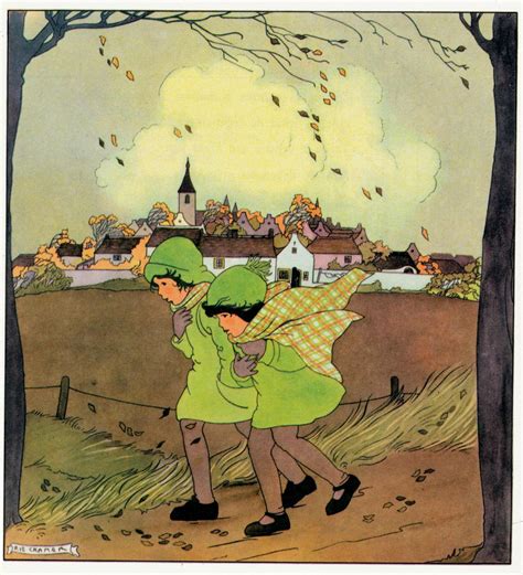 rie cramer het jaar rond editie  ill wind  childrens book illustration children