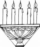 Candle Holder Coloring Pages Beautiful sketch template