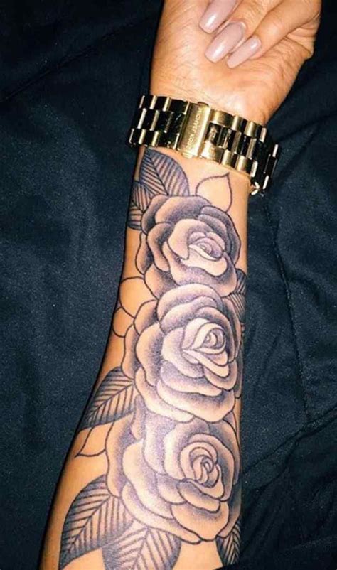 tattoos for women half sleeve meaningful roses unique 30 unique forearm