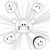 Coloring Pages Geek Disney Getcolorings Tsum Strong Color sketch template