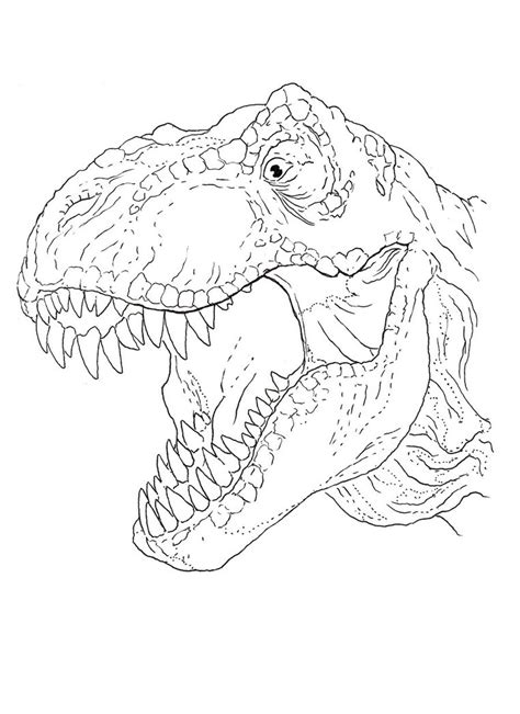 rex printable  printable  rex printable dinosaur coloring pages