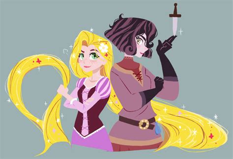 Rapunzel And Cassandra By Hirosi41 On Deviantart Cassandra Tangled