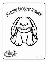 Webkinz Coloring Pages Bunny Wkn Floppy Drawing Hoppy Getcolorings Newz Getdrawings Print sketch template