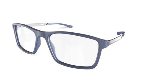 Specsavers Men S Glasses Lifestyle 03 Blue Square Plastic Cellulose