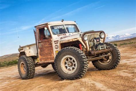 jeep willys pickup rock crawler jp magazines wicked willys  sale
