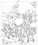 Einsteins Little Coloring Pages Printable Frank Animation Summers Drawings Pm Posted Getcolorings Color sketch template
