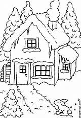 Colorat Casuta Coloriage Winterbilder Vorlagen Ausmalbild Cottages Planse Malvorlagen Desprecopii Malvorlage Disegno Artă Crafturi sketch template