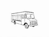 Food Truck Drawing Paintingvalley Drawings sketch template