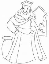 King Coloring Pages Solomon Drawing Standing Color Kings Beside Window Printable Characters Para Kids Colorir Salomão Bible Tut Bestcoloringpages Rei sketch template