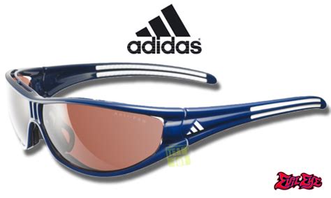adidas sonnenbrille sportbrille evil eye    blau ebay