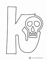 Halloween Letters Skeleton Bubble Letter Printable Print Activities sketch template