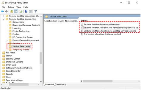 troubleshoot rdp session timeout