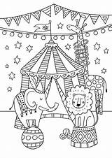 Circus Coloring Pages Printable Crafts Theme Carnival Sheets Easy Showman Greatest Kids Preschool Print Colouring Color Activities Themes Sheet Mario sketch template