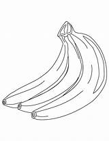 Banane Banana Ausmalbilder Damasco Ausmalbild sketch template