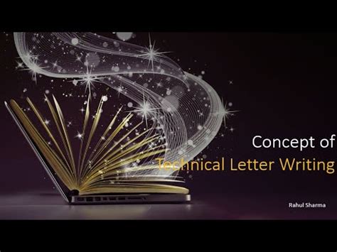 concept  technical letter writing youtube