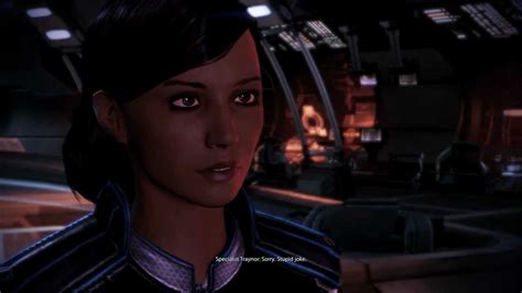 Mass Effect 3 Samantha Traynor Romance 16 Goodbye Youtube