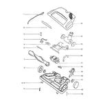 eureka   canister vacuum parts sears partsdirect