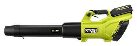Ryobi 40v Hp Brushless Whisper Series 155 Mph 600 Cfm Cordless Battery