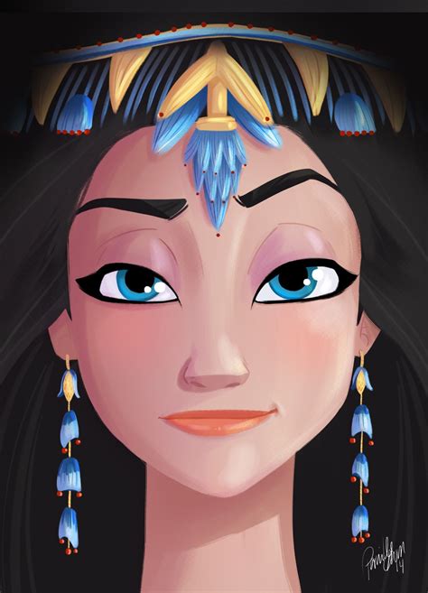 By Pernille Egyptian Princess Drawings Character Design