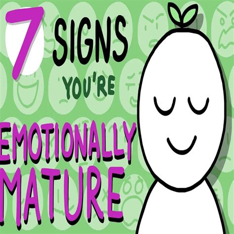 7 Signs You Are Emotionally Mature Psych2go On The Go Lyssna Här