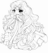 Coloring Pages Cat Girls Cute Anime Girl Color Print Printable Princess Getcolorings sketch template