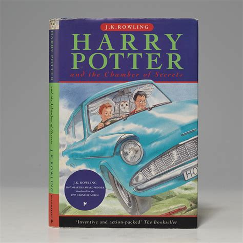 Harry Potter And The Chamber Of Secrets First Edition Signed J K