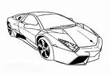 Lamborghini Autos Malen sketch template