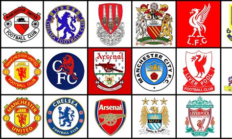 manchester united change  club badge    premier league clubs crest evolved