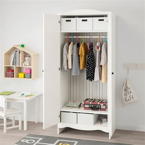 smagoera wardrobe white xx cm ikea childrens furniture
