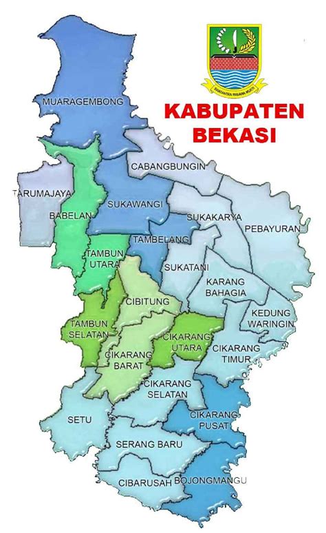 daftar kecamatan kabupaten bekasi beserta  kode posnya
