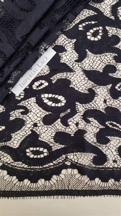 black lace fabric guipure lace lace fabric  imperiallacecom