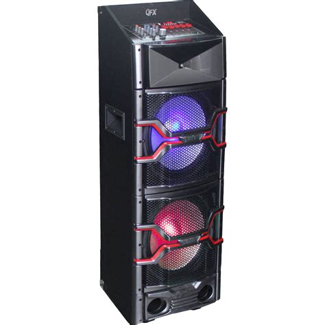 qfx    speaker  built  amplifier sbx